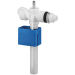 K3 Pvc Concealed Tank Ball Cock 1/2" (o) - Toilet Seat Accessories | White,blue | Abs | (1/2")
