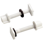 K3 Pvc Single Syphone Hinges Toilet Seat Cover ( Italian ) - Toilet Seat Hinges | White | Pvc,rubber | N/a