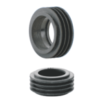 K3 1-1/4" Inlet Socket Washer - Toilet Seat Accessories | Black | Rubber | (1-1/4")