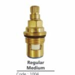 K3 Bib Cock Disc (1/2")m - Spare Parts Accessories | Yellow | Brass,stone & Silicon