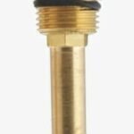 K3 Spendle Concealed (2-3/4" Sq Punch Lock Type) H - Spare Parts Accessories | Yellow | Brass & Rubber