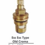 K3 Bib Cock Disc (8.80-22x1-1/2 ) Old Croma Ess Ess - Bib Cock Disc | Yellow | Brass,stone & Silicon