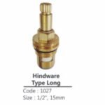 K3 Bib Cock Disc Long (1/2" -8.80) Hindware - Spare Parts Accessories | Yellow | Brass,stone & Silicon
