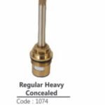 K3 Concealed Disc (3/4") - Spare Parts Accessories | Yellow | Brass,stone & Silicon
