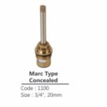 K3 Concealed Disc (3/4") 8.80 (marc) - Spare Parts Accessories | Yellow | Brass,stone & Silicon