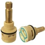K3 Catridge 2way 22mm - Spare Parts Accessories | White | Pvc,brass & Stone