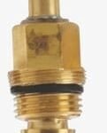 K3 Spendle 15mm Lock Type (double Chudi Bib Cock ) - Spare Parts Accessories | Yellow | Brass & Rubber