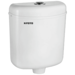 K3 Pvc Cistern Single Push Button (edge) White - Concealed Tank | White | Pvc