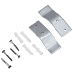 K3 M.s Corner Basin Bracket & Paetition Bracket - Corner Bracket | C I | Chrome