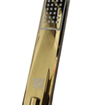 K3 TELE HAND SHOWER JOY GOLD WITH TUBE & HOOK