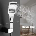 K3 ABS TELE SHOWER WITH TUBE & HOOK (DOMS)