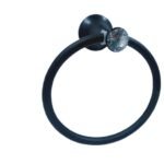K3 Towel Ring (billboard) - Billboard | 204 Stainless Steel | Black