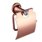 K3 Toilet Paper Holder With Flap (rosart) - Rosart | 304 Ss | Rose Gold