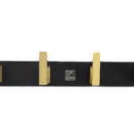 K3 COAT HOOK BLACK&GOLD 6PT DART