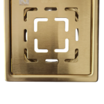 K3 SS304 GRATING 5X5 FERRY GOLD PLAIN