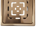K3 SS304 GRATING 5X5 FERRY ROSEGOLD PLAIN
