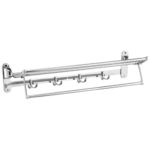 K3 S.s & Brass Zinc Alloys Folding Towel Rack(rubic) - Folding Towel Rack | Ss&brass Zincalloys | Chrome