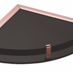 K3 CORNER 10X10 BLACK ROSEGOLD (CARBON)
