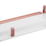K3 SHELF 18X5 WHITE ROSEGOLD (WORTON)