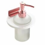 K3 LIQUID SOAP DISPENSER WHITE ROSEGOLD (WORTON)