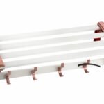 K3 TOWEL RACK WHITE ROSEGOLD (WORTON)