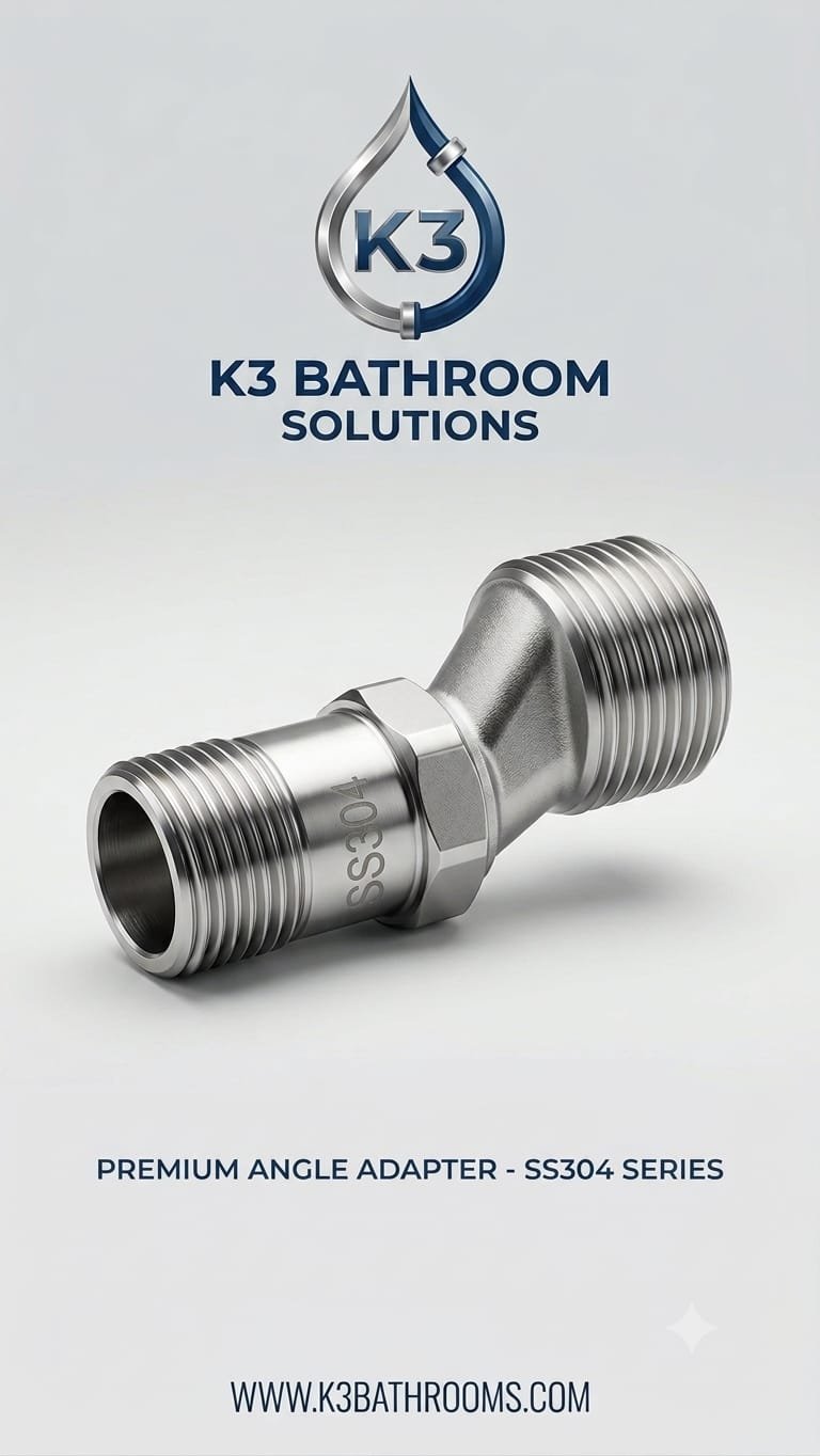 IMG-20260822-WA0016 K3 SS304 ADJUSTABLE LEG SET FOR WALL MIXER WITH L-KEY - Image 1