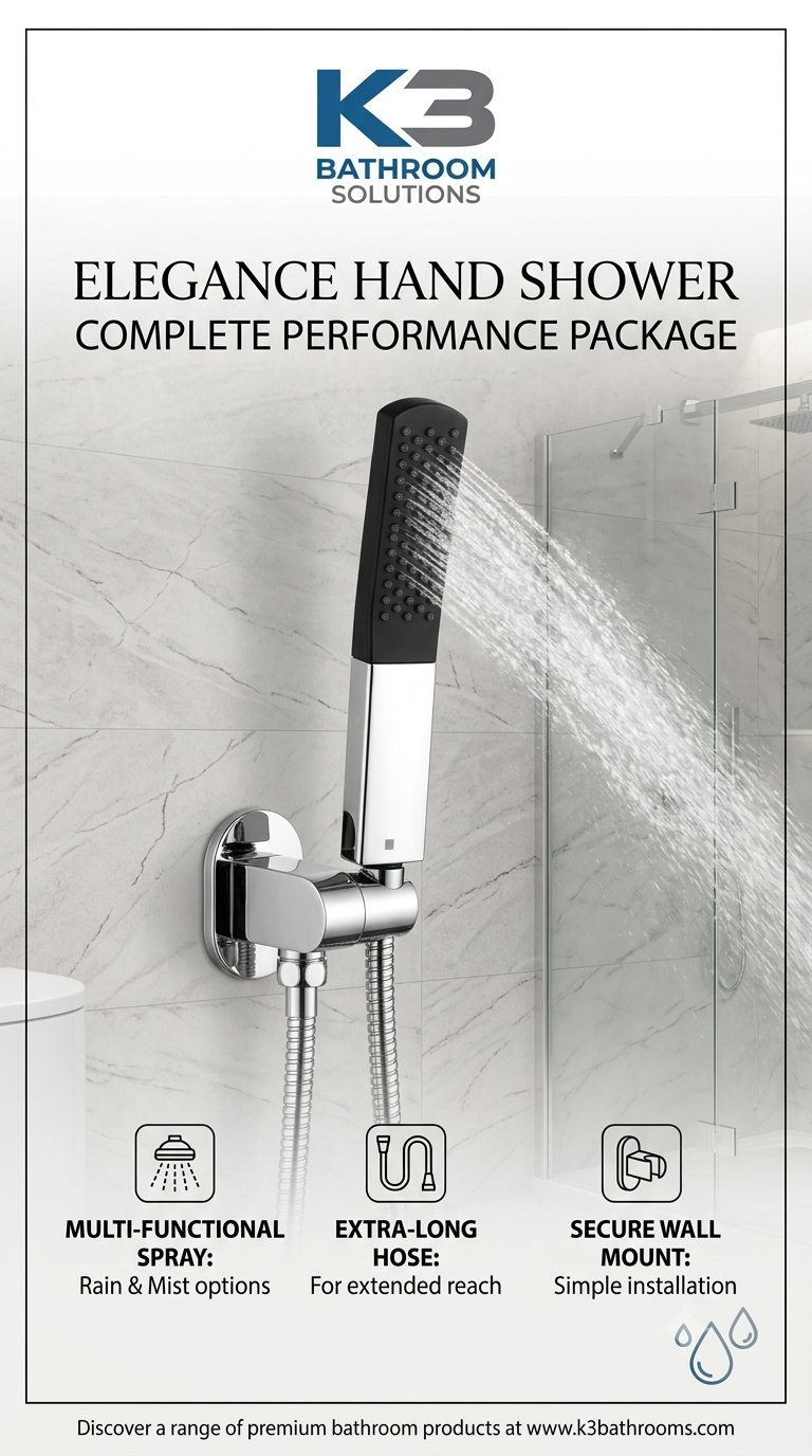 1788321119724 ABS CP HAND SHOWER VIRAL WITH LEED&HOOK - Image 1